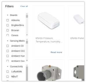 Daizy Device Catalogue